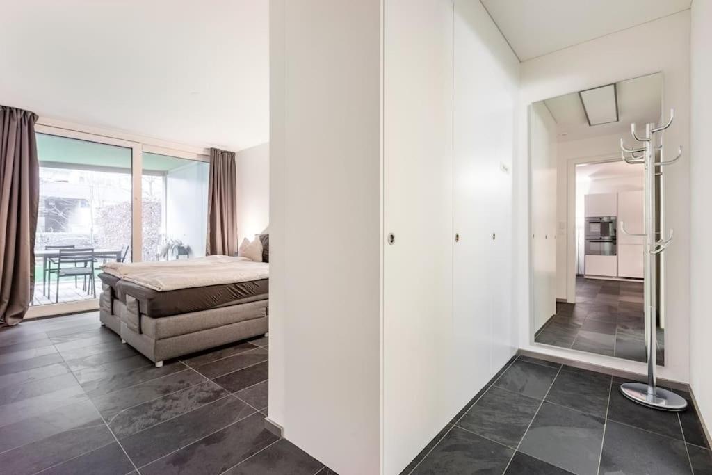 Luxus Wohnung Mit Garten Zúrich Exterior foto
